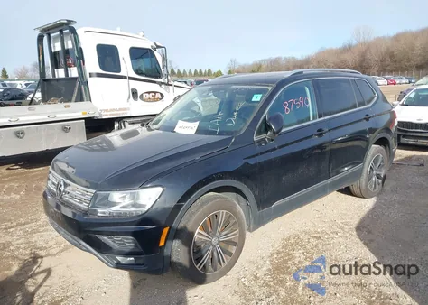 2018 Volkswagen Tiguan 2.0T Se/2.0T Sel z USA, uszkodzony, nr VIN 3VV2B7AX3JM145914